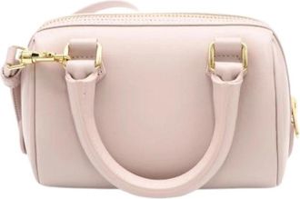Celine Pre-owned Vintage Boston Schoudertas - Dames - Vintage Mini Tas - Roze - ONE Size - Leer - Vintage