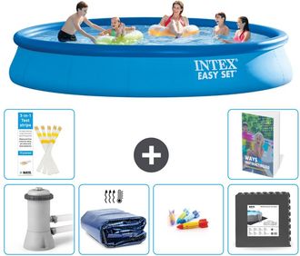 Intex Piscina Easy Set Redonda - 457x84 Cm - 7-piezas S177