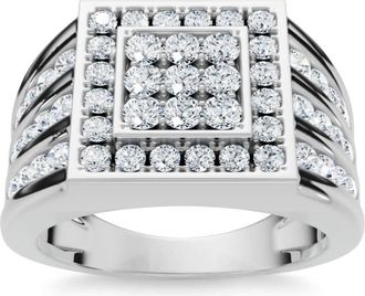 Pompeii3 1Ct Mens Diamond Ring in 14k Gold Lab Grown