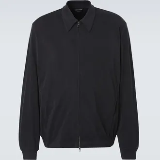 Giorgio Armani Zip-up blouson jacket