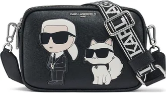 Karl Lagerfeld Maybelle Crossbody in Black Combo at Nordstrom