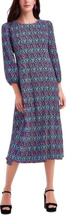 Draper James Long-Sleeve Midi Dress