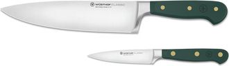 W&uuml;sthof Classic Two Piece Knife Set with Chefs Knife, Paring Knife, Rosemary
