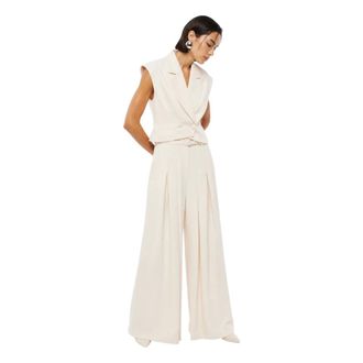 Imperial Vests, female, White, Size: M Crossover Sleeveless Vest