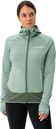 Vaude Fleecejacke VAUDE WOMENS TEKOA FLEECE JACKET II, Damen, Gr. 34, dusty fern, Obermaterial: 97% Polyester, 3% Elasthan, Basic, ohne Ausschnitt, elastisc