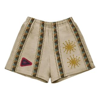 Travis Scott Cactus Jack Starburst Short Cream CJAM-PS05