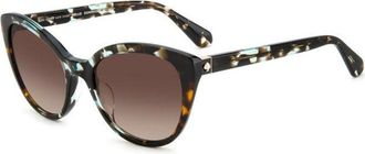 Kate Spade New York Amberlee/S 5MU/HA Womens Sunglasses Blue Size 55
