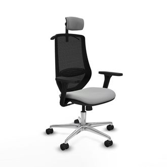 Piqueras y Crespo Piqueras Y Crespo Mardos Silla De Oficina Gris Claro Confortable