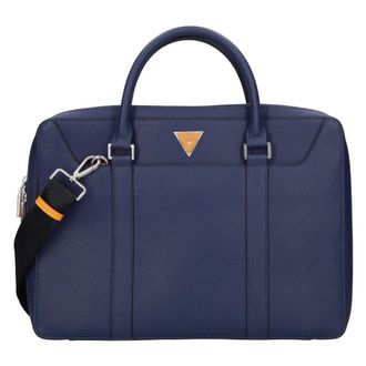 Guess Tassen, unisex, Blauw, ONE Size, Leer, Laptoptas