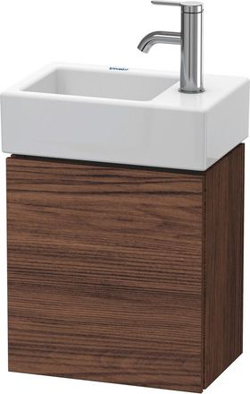 Duravit Duravit - Mueble Bajo Lavabo L-cube 400x364x241mm Apertura Izquierda Nogal Oscuro