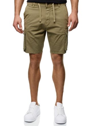Indicode Chinoshorts INDICODE INWebs, Herren, Gr. XL, N-Gr, gr&uuml;n (covert gr&uuml;n), Web, Obermaterial: 98% Baumwolle, 2% Elasthan, unifarben, regular fit knielang,