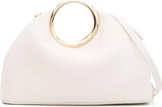 Jacquemus Le Calino leather tote bag - women - Cotton/Lamb Skin - OS - Neutrals