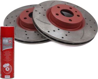 OEM Discos De Freno Delanteros 24012201451se-set-ms 2 Piezas Sport-e