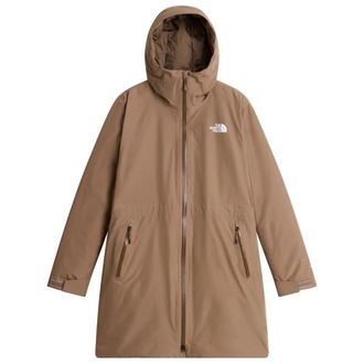 The North Face Hikesteller Insulated Parka Mantel f&uuml;r Damen | braun