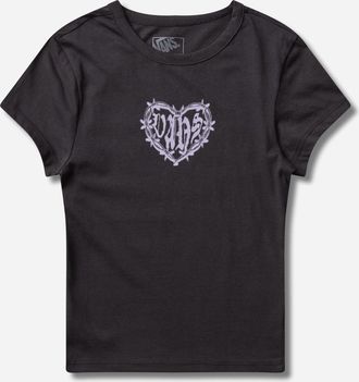 Vans Women s Barbed Heart T-Shirt Black