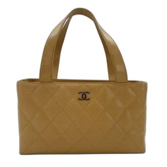 Chanel Matelasse Beige Tote Bag (Pre-Owned)