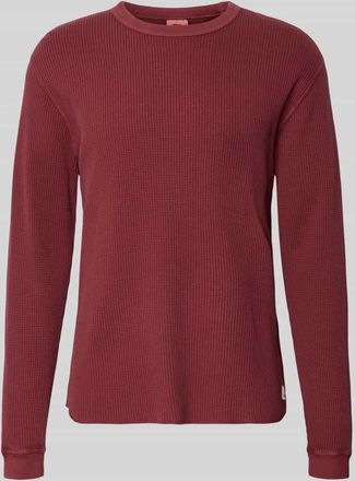 Levi's Relaxed Fit Thermo-Shirt aus reiner Baumwolle in Dunkelrot, Gr&ouml;&szlig;e XL