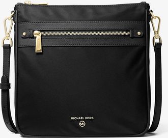 Michael Kors Jet Set Large Nylon Gabardine Messenger Bag