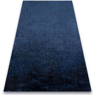 RugsX Alfombra Visco Azul Oscuro 10 Felpa, Imitaci&oacute;n Piel De Conejo Blue 120x170 Cm