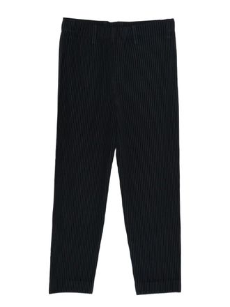 Homme Pliss&eacute; Issey Miyake pliss&eacute; trousers - Blue