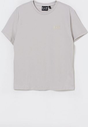 Emporio Armani T-shirt in cotone con logo Ea7
