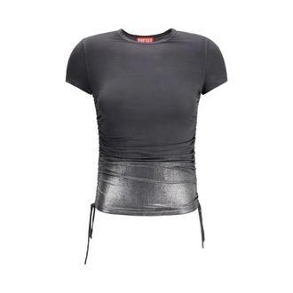 Diesel Mujer, Camisetas, Gris, Talla: S