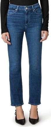 Paige Cindy High Waist Ankle Straight Leg Jeans in Aerial at Nordstrom, Size 23