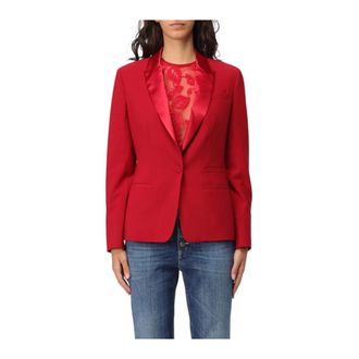 Dondup Satin Lapel Blazer
