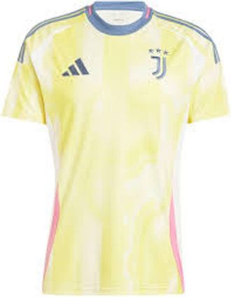 adidas Juventus 24/25 Away Jersey Asia Sizing Asia Sizing Yellow JH1357