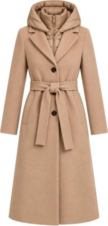 Marella Emmdesiderio Coat - Coats - Mujer - Beige - 2XS