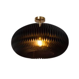 Netlighting Armoni Flush ceiling light &Oslash;52cm 1xE27 Black