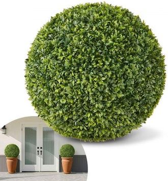 OEM Bola Topiaria Artificial De Boj Para Exterior, Semiesfera, Aspecto Natural, Para Decoraci&oacute;n De Interior Y Exterior, Porche, Patio, Jard&iacute;n, Balc&oacute;n, Pat