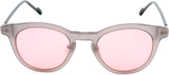 adidas Unisex Grey Phantos Sunglasses AOK002-CK4106