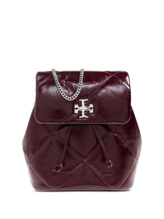 Tory Burch quilted leather backpack - women - Calf Leather - One Size - Purple