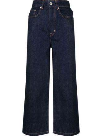 Kenzo Jeans a gamba ampia - Blu