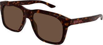 Gucci GG2077S 002 Mens Sunglasses Size 55