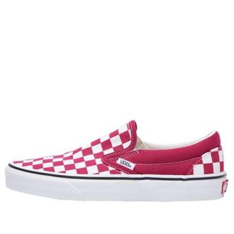 Vans Classic Slip-On Checkerboard - Cerise VN0A4U38XOC