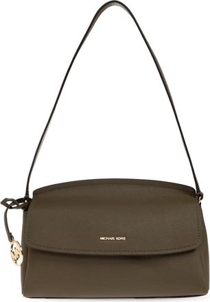 Michael Kors Landry Bag - Dames - Schoudertassen - Groen - ONE Size - Katoen - Tassen
