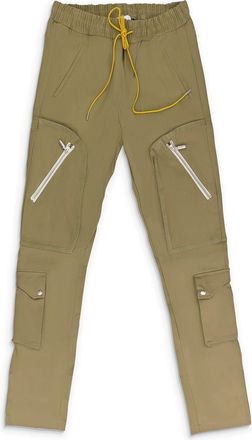 Rhude Khaki Canvas Cargo Pants