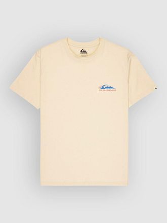 Quiksilver Ev Barrel Paradise T-Shirt wit