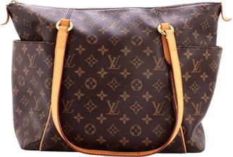 Louis Vuitton Brown Monogram Canvas Totally Mm (Authentic Pre-Loved)