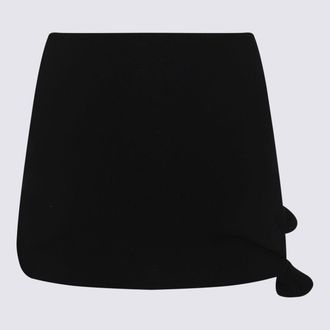 Courr&egrave;ges Womens Skirts Black _vi Pl