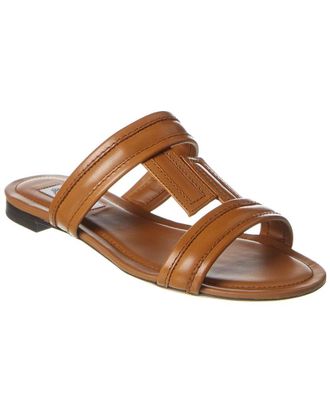 Tod's Tods Double T Leather Sandal