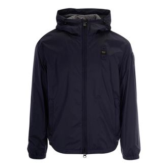 Blauer Carruth Hooded Jacket - male - Blauer - Light Jackets - Blue - L - Jackets