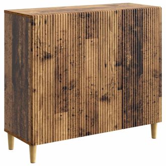 vidaXL Aparador Madera Envejecida 89 X 34,5 X 80 Cm Vidaxl
