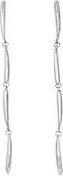 Calvin Klein Pendientes De Acero Inoxidable Con Colgantes Alargados