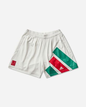 adidas Brain Dead x Disney Football Shorts Chalk White