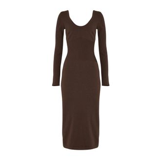 Wolford Day Kleedjes - Dames - Kleedjes - Bruin - XS - Kleedjes