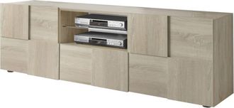 Aquadesign Mueble tv en melamina roble