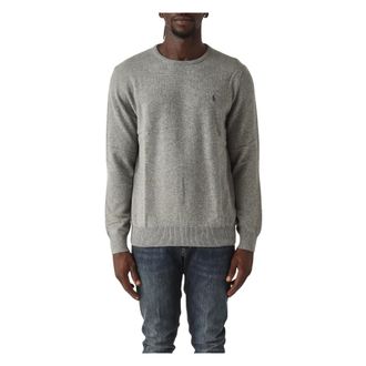 Polo Ralph Lauren Hombre, Jerseys, Gris, Talla: S